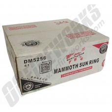 Wholesale Fireworks Mammoth Sun Ring Case 4/1 (Wholesale Fireworks)